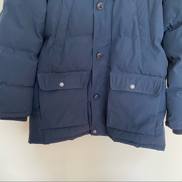 Tommy Hilfiger Long Snorkel Navy Artic Hooded Coat Parka - Picture 10 of 14